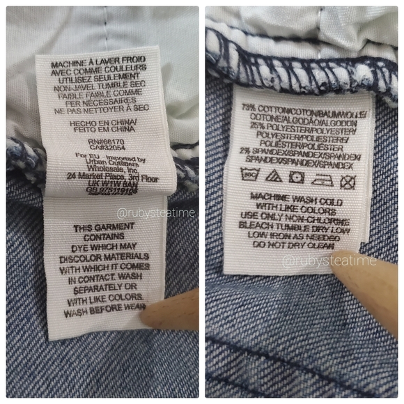 FREE PEOPLE Cute Small Ditsy Floral Print Ankle Crop Skinny Jeans, NEW WITH TAGS - Picture 8 of 8